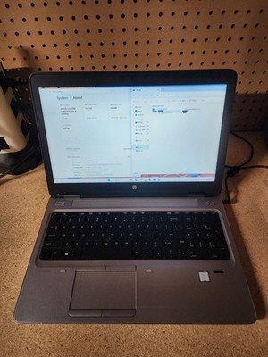 HP ProBook 650 G2 Laptop Intel i7-6820HQ 2.7GHz 16GB RAM 256GB SSD Win 11 Pro