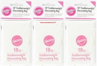 Wilton Premium 3 Featherweight 18 Decorating Bags - Cheapest Price On Ebay Wilton Premium 3 Featherweight 18 Decorating Bags - Cheapest Price On Ebay