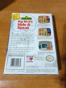 Sesame Street: Big Bird's Hide & Speak (Nintendo, NES) Complete in Box, CIB