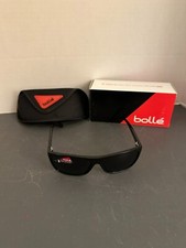 Vintage Bolle Classen 12020 Shiny Black TNS Brand New Sunglass