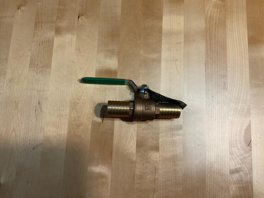 A.Y. McDonald MFG. Co Full Port Ball Valve x insert no lead 1 inch eBay