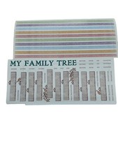 Vintage New Beatrix Potter Family Tree Borders Scrapbook Stickers Lot Of 2