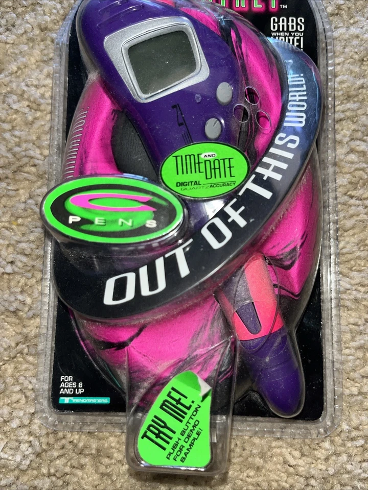 Bolígrafos Tomy #Trendmasters C de colección ROSA FEMENINO sellados de fábrica (RAROS) Foto 3 de 4