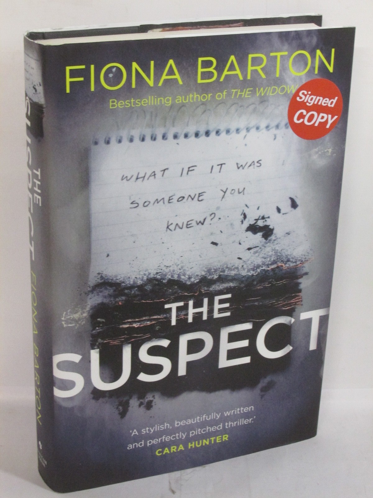 The Suspect By Fiona Barton - SIGNED 1ST EDITION - 2019 - HARDBACK