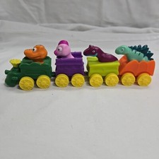 Jim Henson Dinosaur Train Collect Connect Cars Lot of 4 Jazwares 2016 PBS Buddy