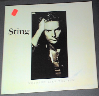 Sting Nothing Like The Sun 2 LP with Poster OIS sehr gut !!!
