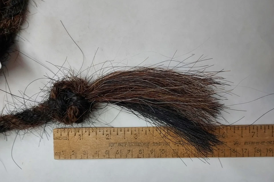 5/8" X 20' COLA PELO MECATE - Negro/Marrón Claro - Tejedor - Anuncio #527251 Foto 4 de 4