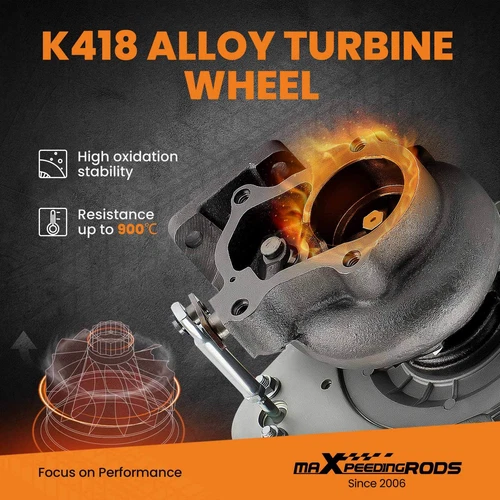 GT1752H Turbocompressore Turbolader for Opel Movano 2.8 TD 114HP 4500939 9161239 - Foto 3 di 12