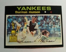 1971 Topps Thurman Munson Card #5  in near mint+ (see scan)