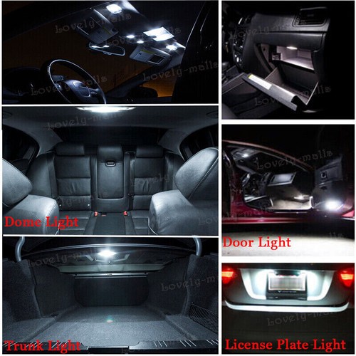 10x Super White 6K Car Interior LED Light Kit Package for 2015-2017 Kia Soul EV - Picture 11 of 12
