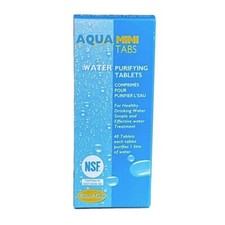 Aqua Clean Mini Tabs x 40 Drinking Water Purification Sterilising Tablets