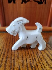Scottie Terrier Ceramic Figurine Japan