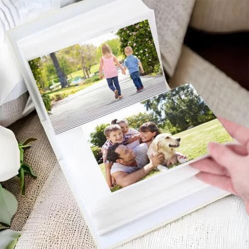 Auntie Photo Album Gift With Word Heart For 100 x 6x4 Photos With Sleeves - Picture 4 of 4