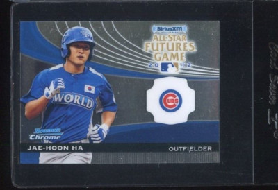 2012 BOWMAN CHROME FUTURES GAME #FG-JH JAE HOON HA CHICAGO CUBS