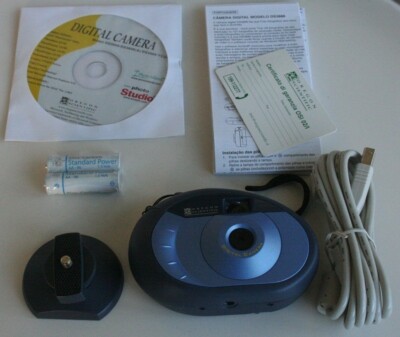 Digitalkamera DS3886 3 in 1 Oregon Scientific Batterien USB-Kabel B Drucker