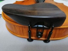 1PCS NEW Natural Color EBONY VIOLIN CHINREST Ear shape 4/4 chin rest