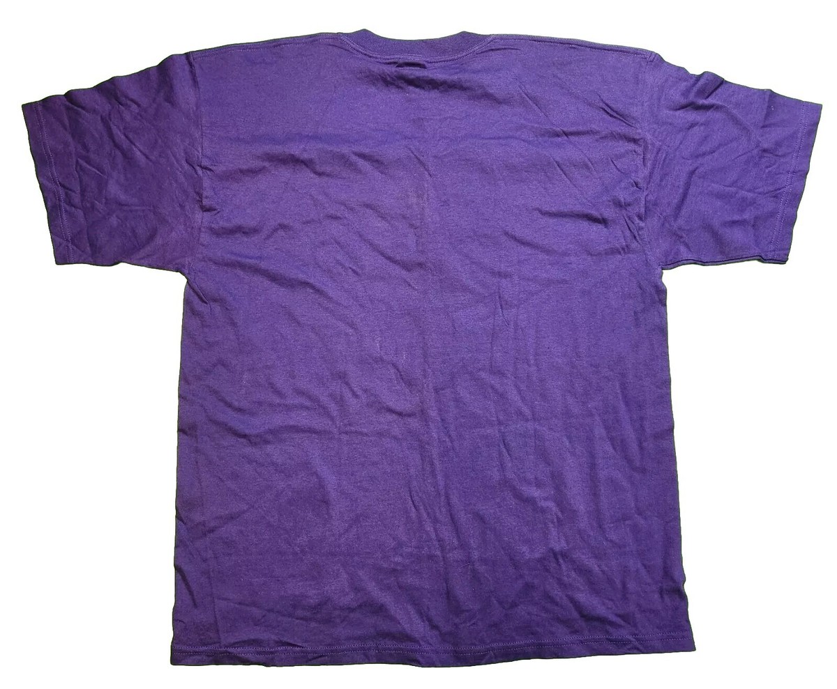 Vintage Y2K Cat Wearing Red Hat Purple Shirt Size XL Tom Griffin