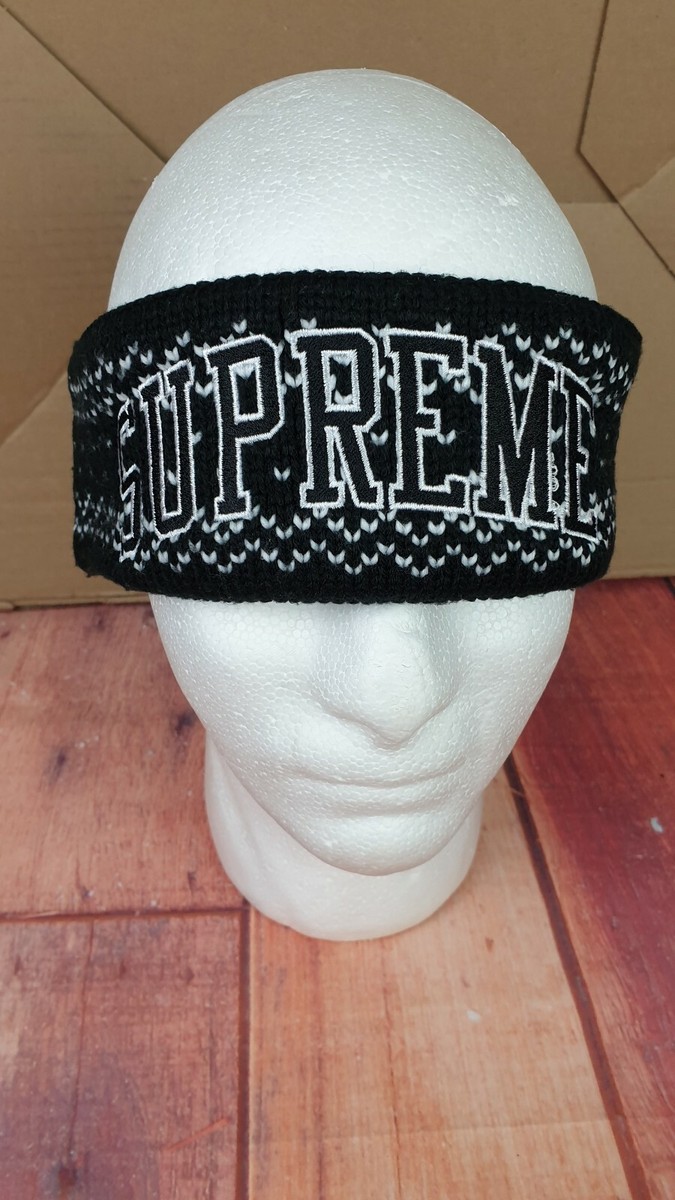 rare SUPREME x NEW ERA Arc Logo FW17 Unisex Headband NEW WITH TAGS