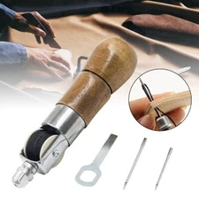 Sewing Awl Needle Tool Kit Stiching Speedy Stitcher for Leather Sail & Canvas JQ