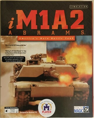 iM1A2 Abrams (PC, 1997). Never opened!