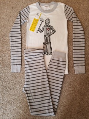 140 10 NWT HANNA ANDERSSON ORGANIC PAJAMAS SOLID RED BOYS GIRLS 110 5