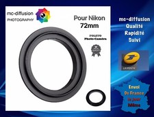 Bague inversion objectif 72mm , monture Nikon pour macro