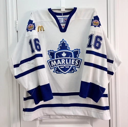 TORONTO MARLIES AHL Game Worn MINOR HOCKEY Jersey #16