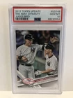 2017 Topps Update The Next Dynasty Aaron Judge/ Bird Rookie # US148 PSA 10 Gem