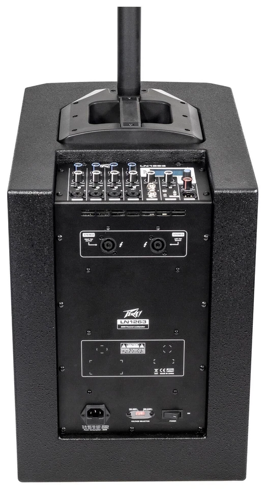 Peavey LN1263 Column Array 1200W Portable PA System with Bluetooth - Image 3 of 4
