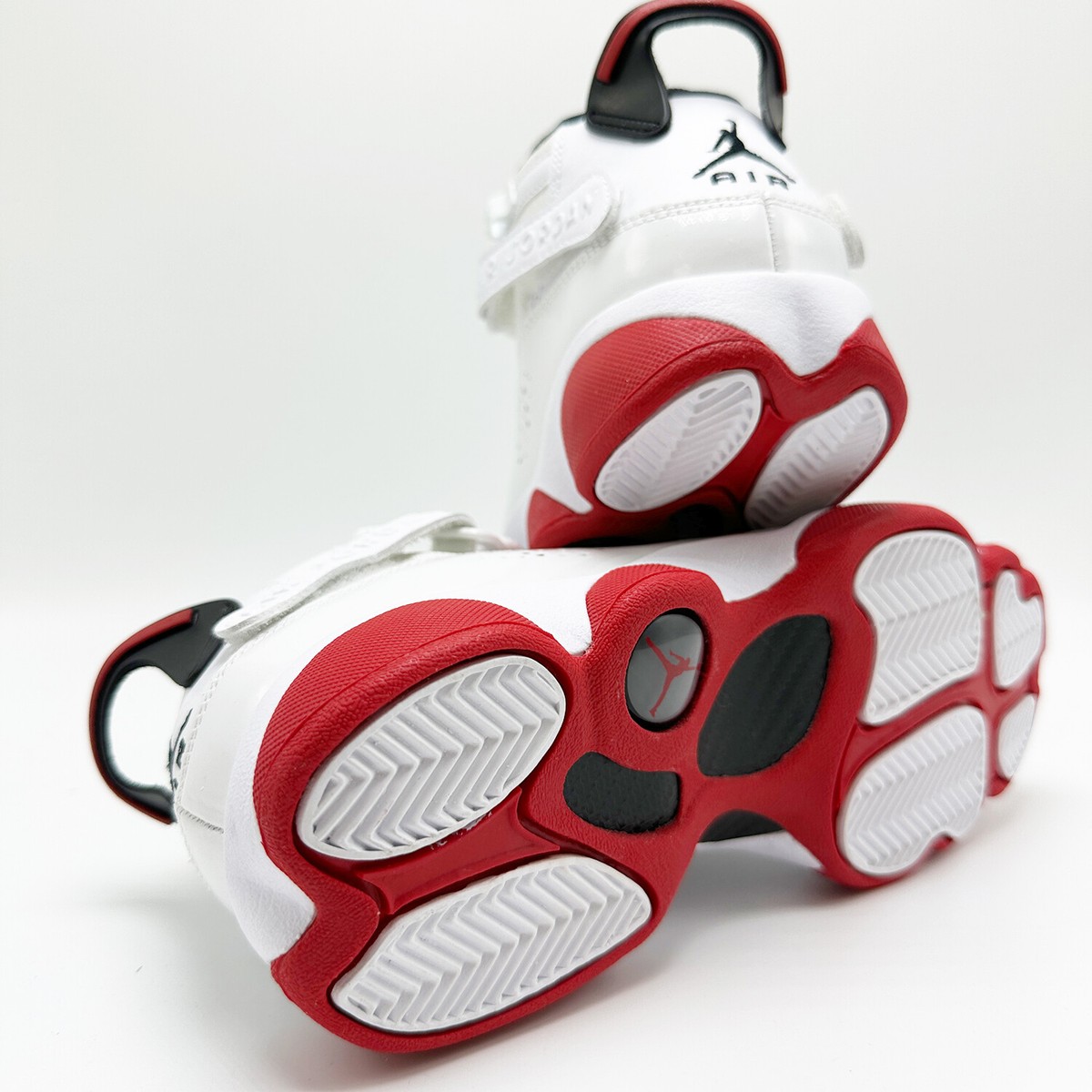 NEW* Youth NIKE AIR Jordan 6 Rings J (GS) WHITE (323419 160