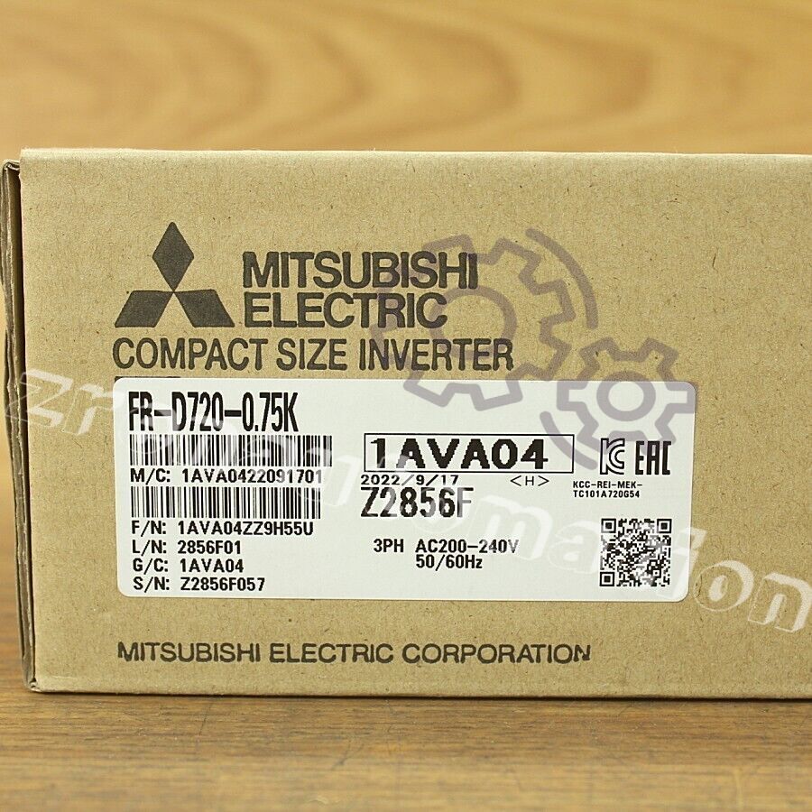 MITSUBISHI インバータ FR-D720-0.75K 三菱 簡単・小形