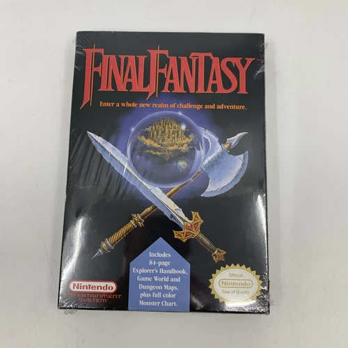 SEALED Final Fantasy (Nintendo NES, 1990)