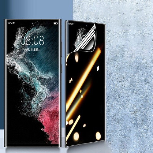 For Samsung S22 Ultra S21 S20 Note 20 Privacy Anti-Spy Hydrogel Film Soft Cover - Zdjęcie 12 z 12