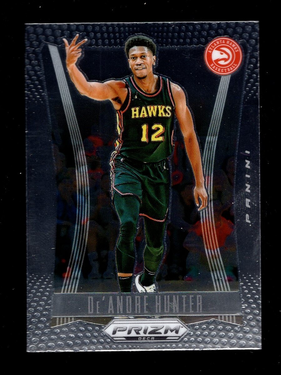 2023-24 PRIZM DECA #127 De'ANDRE HUNTER HAWKS