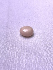3.3ct Natural Conch Pearl in a Light Pink color with a Button shape