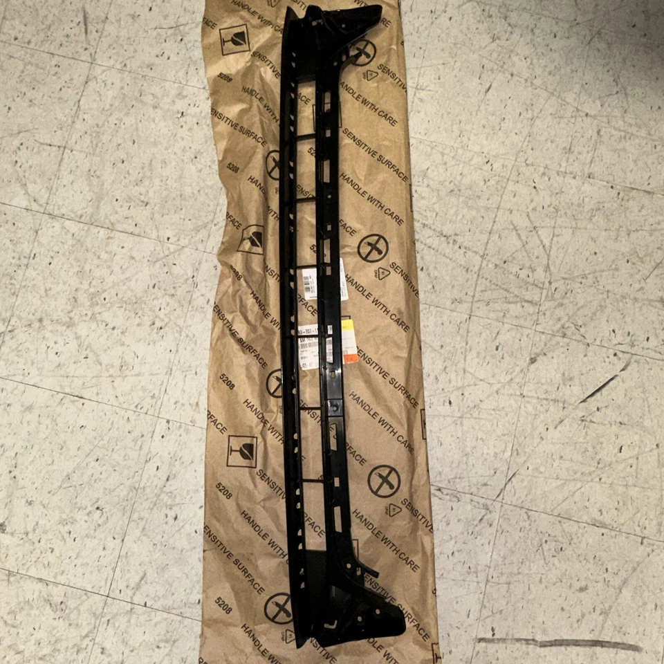 Alerón de parachoques delantero negro satinado para Audi A6 S6 2019-2023 OEM 4K0-807-110-9B9 Foto 2 de 4