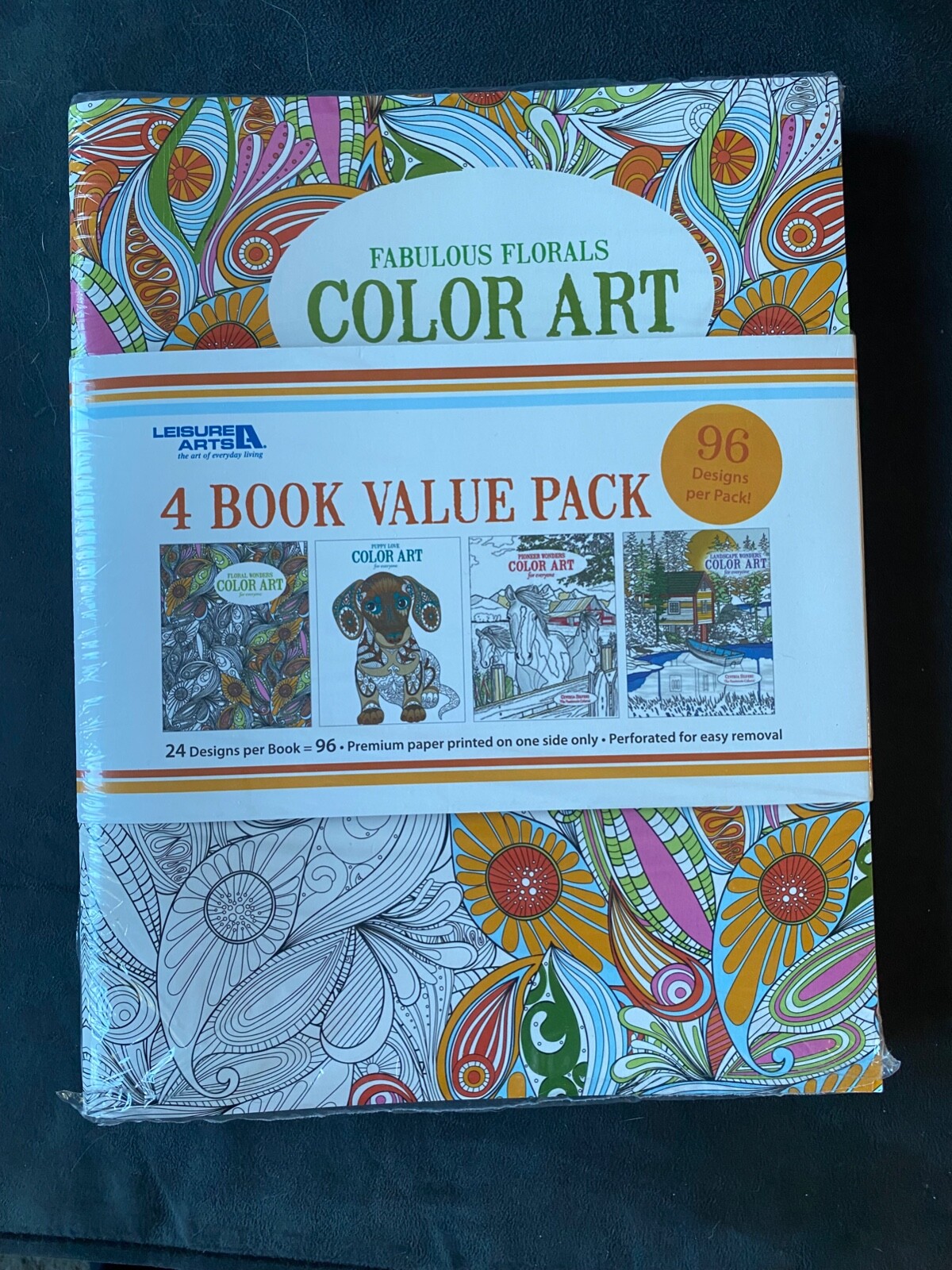 Leisure Arts Coloring Book Adult Color Art for Everyone Wonders for ...