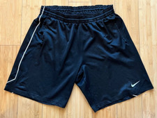 Vintage Nike Black Basketball Shorts Black Tag Mens Size Medium