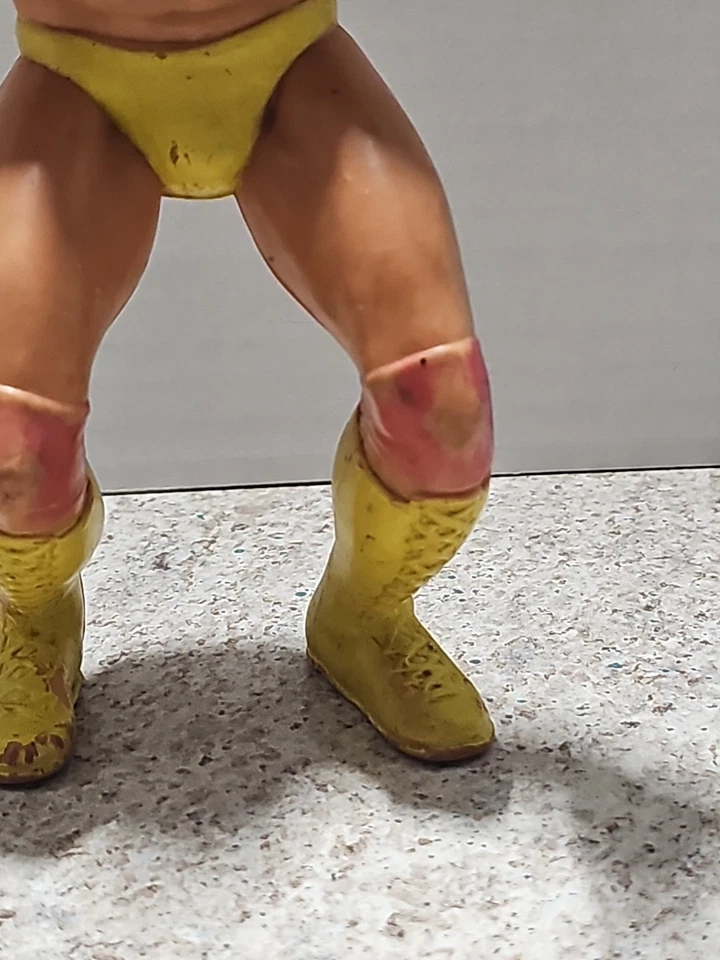Figura de acción vintage 1984 WWF LJN Hulk Hogan WWE Titan Sports Foto 4 de 4