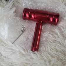 Universal Red Aluminum Manual Car Gear Stick Shift Knob Shifter