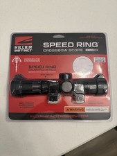 Killer Instinct  Crossbow Scope Lumex Speed RING 1.5-5X32 IR-E 30 mm TUBE NEW