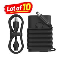 Lot of 10 65W AC Adapter Charger for Dell Latitude LA65NM130 06TFFF 06TM1C 1X917