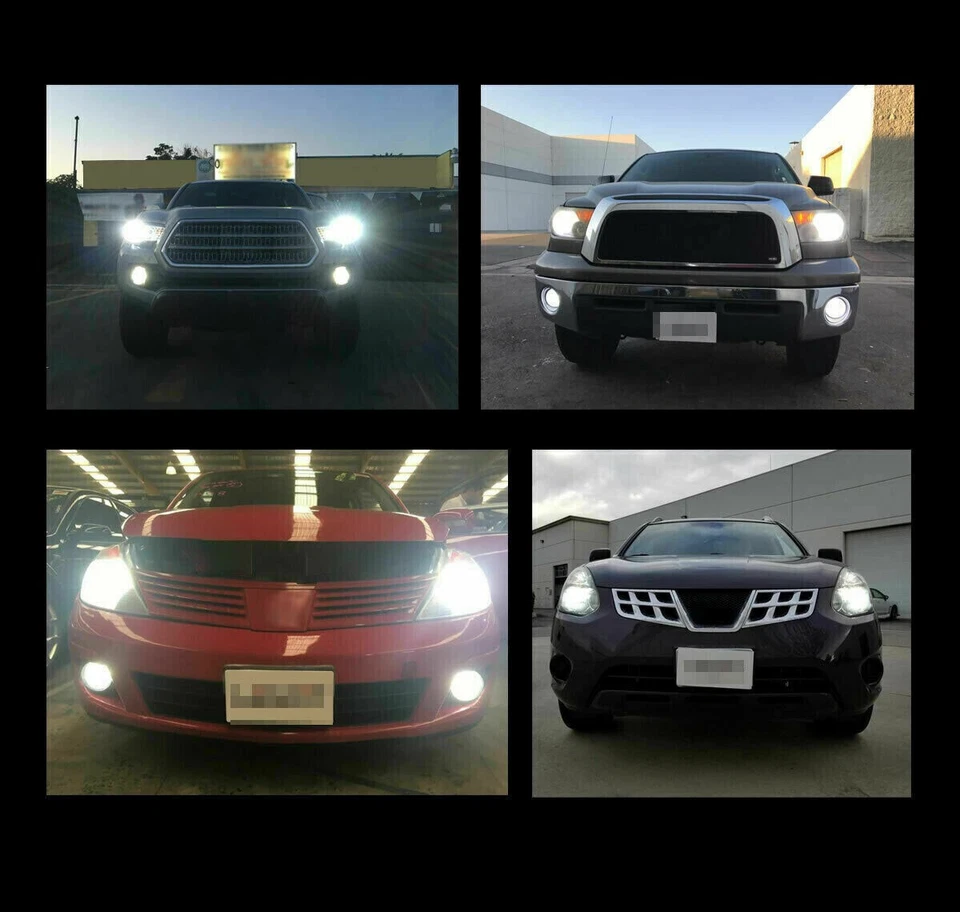 For TOYOTA T100 1993-1998 - 6000K 2PC 9003 LED Headlight High/Low Beam Bulbs Kit Foto 4 de 4