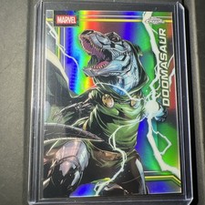 2026 Topps Chrome Marvel Comics Refractor #31 Doomasaur