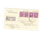 Australia 1944 2d GeoV!  on Registered FDC,cds Sydney NSW
