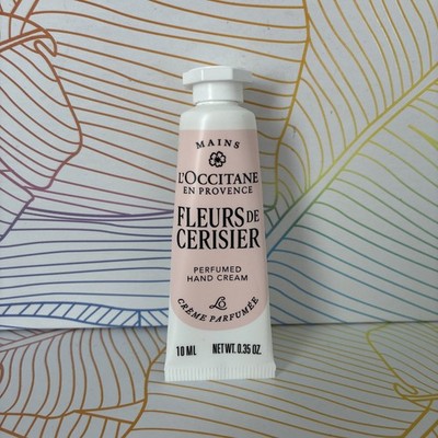 L'Occitane en Provence Fleurs de Cerisier parfümierte Handcreme 10 ml Brandneu