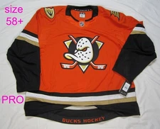 NO TARIFFS - size 58+ ANAHEIM DUCKS Fanatics Authentic PRO NHL Hockey Jersey FAP