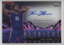 2023-24 Topps Midnight Rookie Horizon Signatures Kobe Brown #RHS-KOB Auto 1jm6