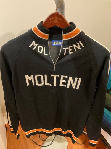 molton retro cycling jacket mens small