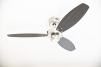 Deckenventilator Klein Ohne Lampe Decken LüFter Mit Zugschnur Jet Nickel 105 Cm